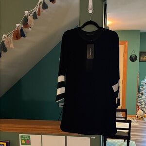 Zara Elegant Black Dress (S) (NWT)